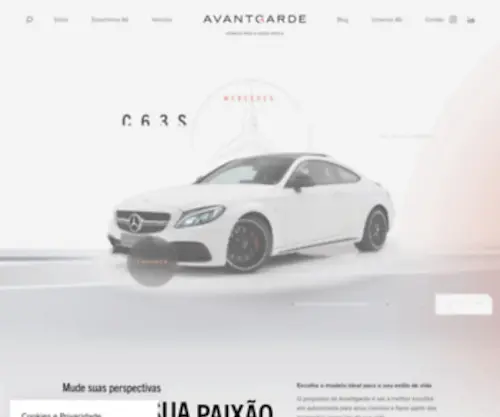 Avantgardemotors.com.br(Início) Screenshot