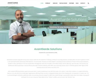 Avantgardesolutions.in(Solutions for your business in India) Screenshot