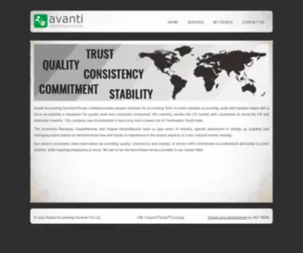 Avantiaspl.com(The company) Screenshot