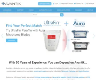 Avantik-US.com(Cryostat) Screenshot