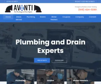 Avantiplumbingandheating.com(Avanti Plumbing and Heating) Screenshot