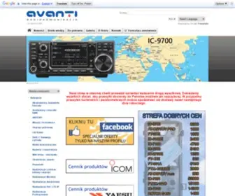 Avantiradio.pl(Avanti Radiokomunikacja) Screenshot
