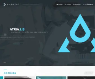 Avantix.com.br(Sistema para Laboratório de Análises Clínicas (LIS)) Screenshot