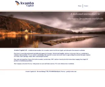 Avanto.com(avanto) Screenshot