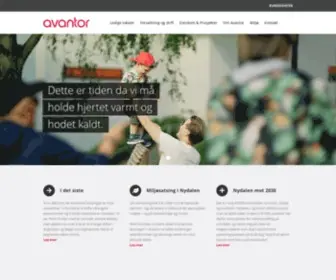 Avantor.no(Eiendom for hodet og hjertet) Screenshot