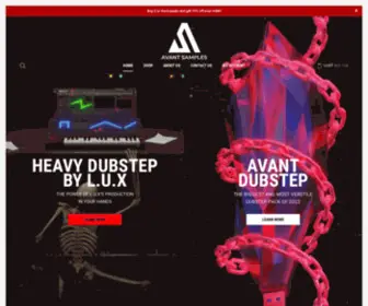 Avantsamples.com(Avant Samples) Screenshot