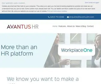 Avantushr.com(Online HR Software) Screenshot