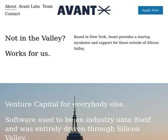 Avantvc.com(Avant Capital) Screenshot