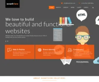 Avantview.com(AVANTVIEW Solutions Limited) Screenshot