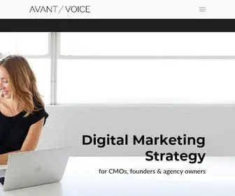 Avantvoice.com(Avant Voice) Screenshot