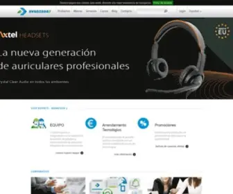 Avanzada7.com(Distribución y proyectos de ingeniería VoIP) Screenshot