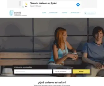 Avanzaentucarrera.com(Cursos) Screenshot