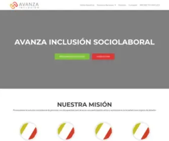 Avanzainclusion.cl(AVANZA Inclusión) Screenshot