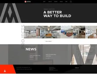 Avaraconstruction.com(Avara Construction) Screenshot