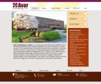 Avarconsulting.com(Avar Consulting) Screenshot