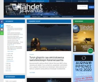 Avaruus.fi(Tähdet ja avaruus) Screenshot