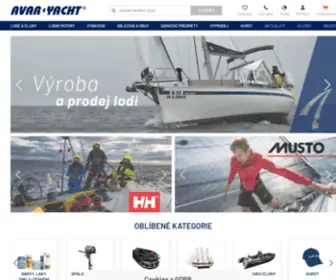 Avaryacht.cz(AVAR-YACHT CZ) Screenshot