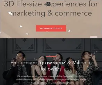 Avataar.me(3D and Augmented Reality for commerce) Screenshot