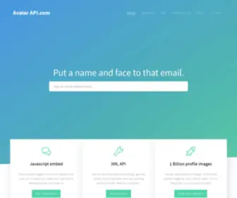 Avatarapi.com(Avatar API) Screenshot