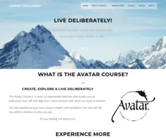 Avatarexplorers.com(Avatar Course) Screenshot