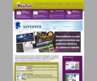 Avatarinternet.com(Diseño web Murcia) Screenshot