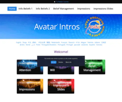 Avatarintro.com(Avatar Intro) Screenshot