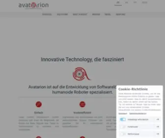 Avatarion.ch(Robotik & Software Schweiz) Screenshot