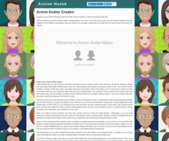 Avatarmaker.net(Create your own character avatar. Avatar Maker) Screenshot