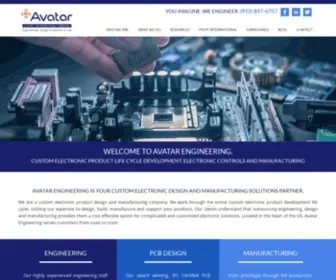 Avatarpivot.com(Custom Electronics Design and Manufacturing Services) Screenshot