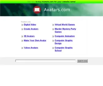 Avatars.com(Dit domein kan te koop zijn) Screenshot