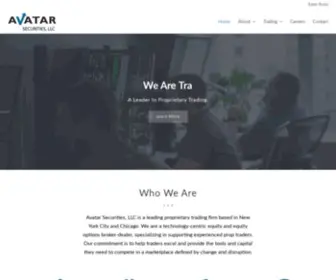 Avatarsecurities.com(Avatar Securities) Screenshot