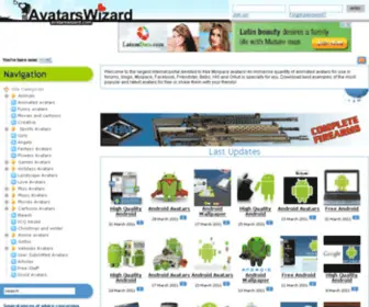 Avatarswizard.com(Avatars Wizard) Screenshot
