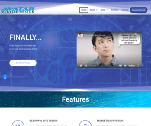 Avatarwebsitedesign.com(Your local WordPress developer) Screenshot
