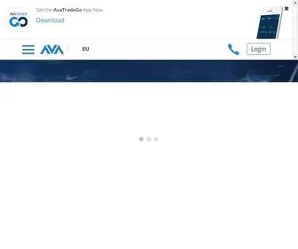 Avatrade.co.za(Regulated online trading) Screenshot