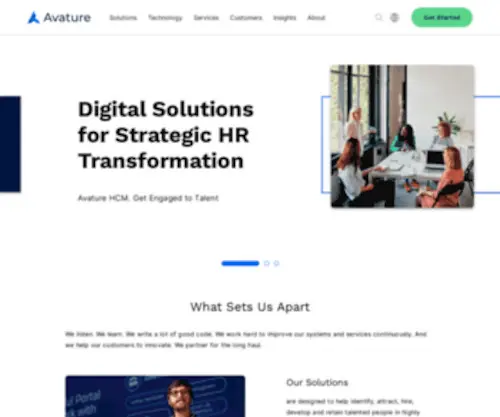 Avature.net(Enterprise Talent Acquisition & Management Software) Screenshot