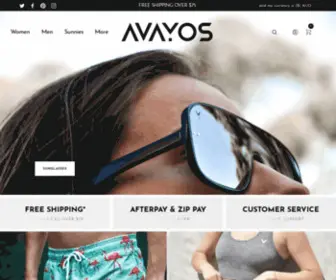 Avayos.com.au(Premium Apparel) Screenshot