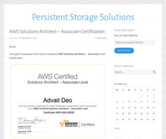 Avdeo.com(Persistent Storage Solutions) Screenshot