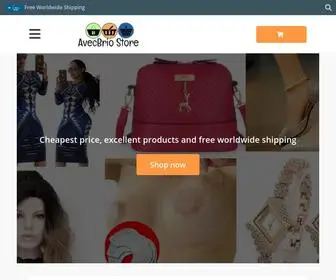 AvecbrioStore.com(Avecbrio health and beauty store with free shipping worldwide) Screenshot