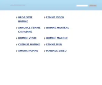 Avechomme.com(Avec homme) Screenshot