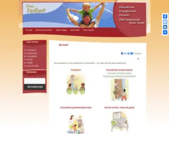 Aveclenfant.com(Avec l'enfant) Screenshot