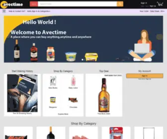 Avectime.com(Save Your Time) Screenshot