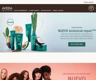 Aveda.com.mx(México) Screenshot