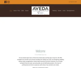 Avedacapecod.com(Cape Cod Hair Salon) Screenshot