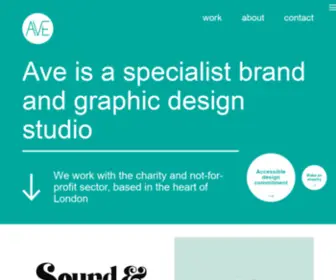 Avedesign.studio(Specialists in branding) Screenshot