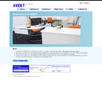 Avekt.com(A-VEKT K.K) Screenshot