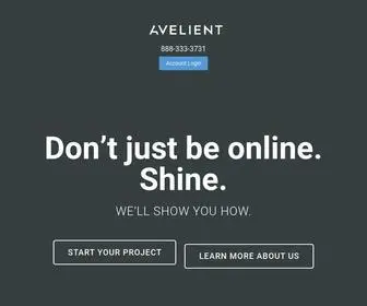 Avelient.com(Web Design) Screenshot