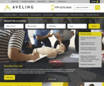 Aveling.com.au(Achieve More with expert) Screenshot