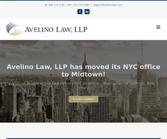 Avelinolaw.com(Avelino Law) Screenshot