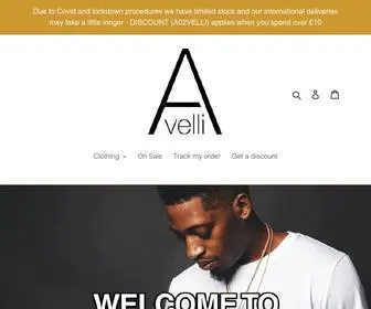 Avelli.co.uk(Avelli is an online clothing brand that sells t) Screenshot