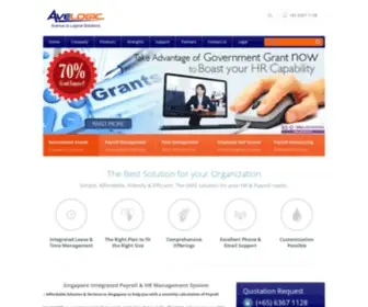 Avelogic.com(Singapore Payroll Outsourcing) Screenshot